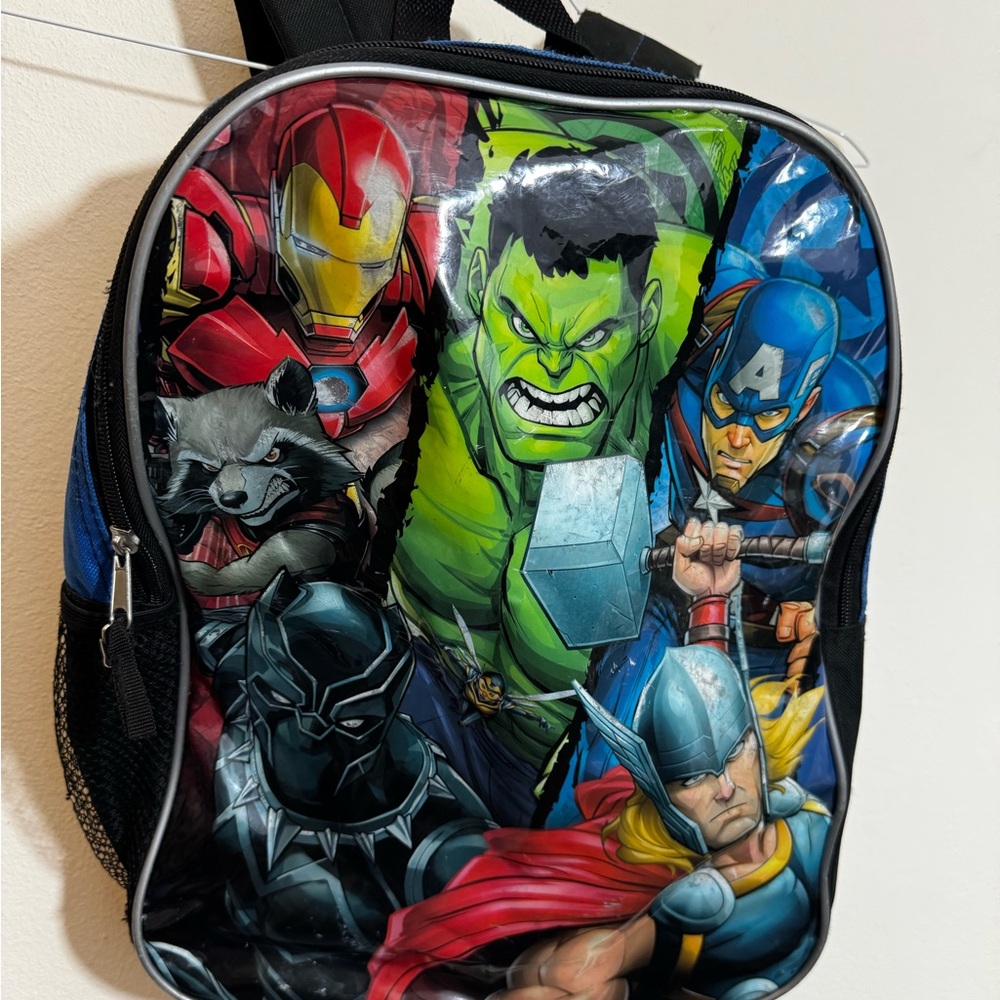 Marvel Superhero Adventure Backpack 15x12” Lightly Used Blue/Black
C2